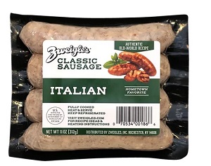 Zweigle's Fully Cooked Italian Sausage 11 oz.